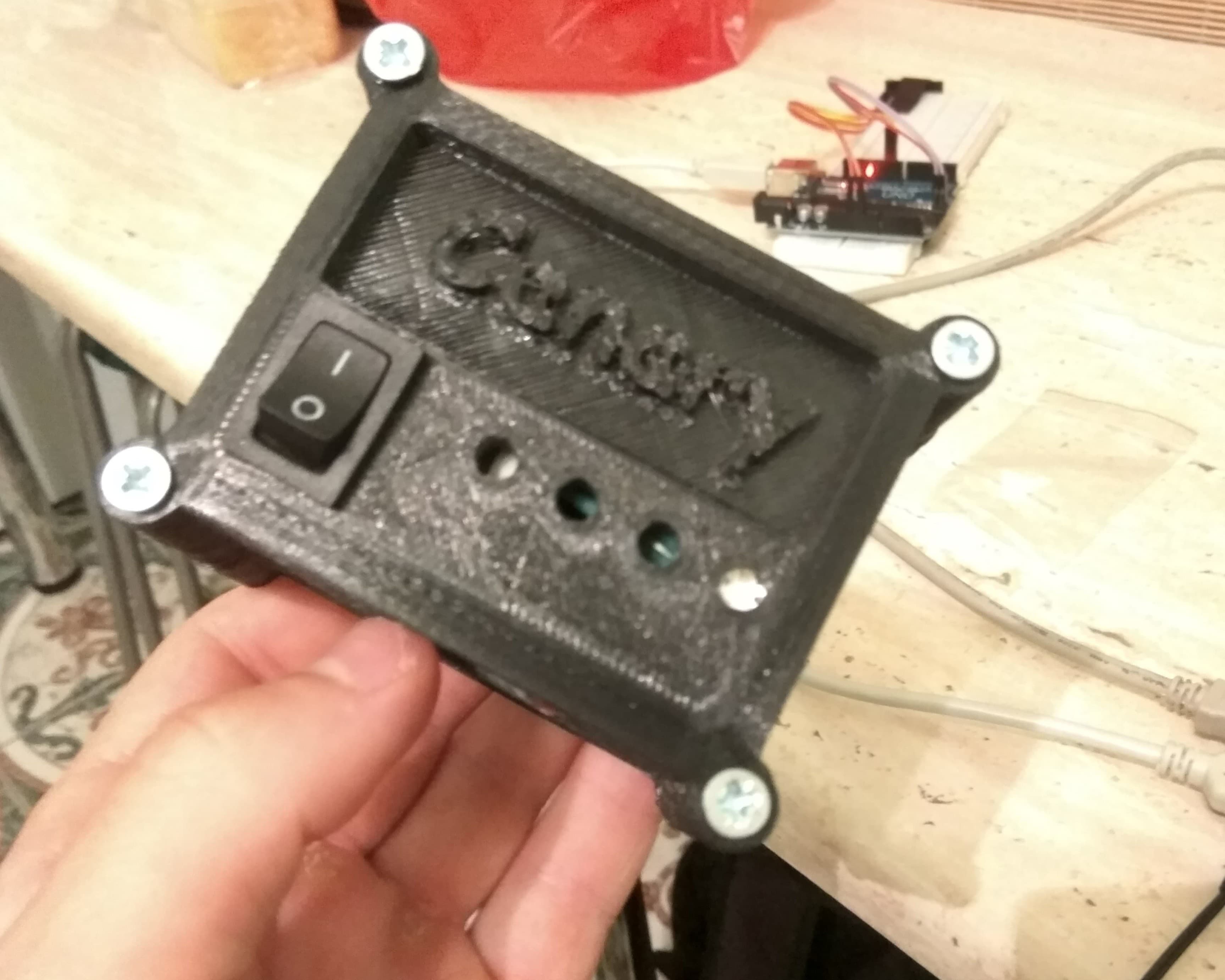 Front view of the Canary device